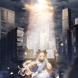 This is a pixiv picture whose title is Alice in wonderland.