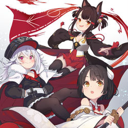 This is a pixiv picture whose title is Three little girls..