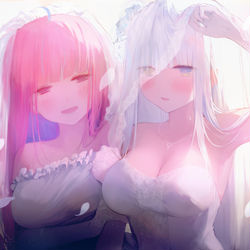 This is a pixiv picture whose title is 囍.