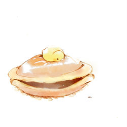 This is a pixiv picture whose title is どら焼きベッド.