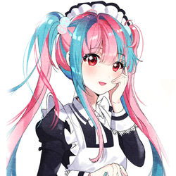 This is a pixiv picture whose title is ♥.