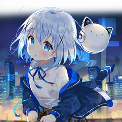 This is a pixiv picture whose title is クロラビチノちゃん.
