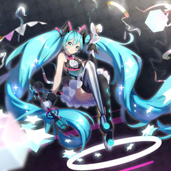 This is a pixiv picture whose title is マジカルミライ2019.