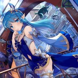 This is a pixiv picture whose title is 秘境の....