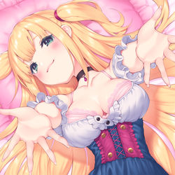This is a pixiv picture whose title is 最高に優しいお嬢様にめちゃくちゃ甘やかされたい!.