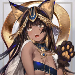 This is a pixiv picture whose title is 🐾⭐️.