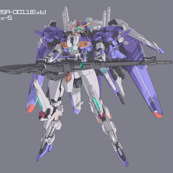 This is a pixiv picture whose title is Ex-Sガンダム.