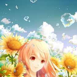 This is a pixiv picture whose title is 夏日.