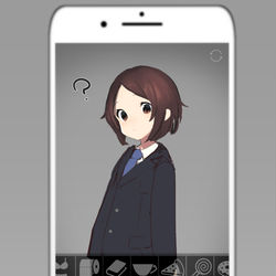 This is a pixiv picture whose title is 変身アプリ.