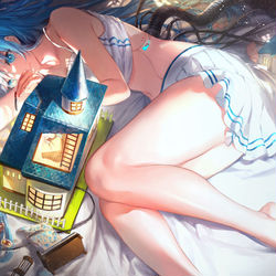 This is a pixiv picture whose title is 小さな世界.