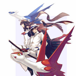 This is a pixiv picture whose title is 双竜.