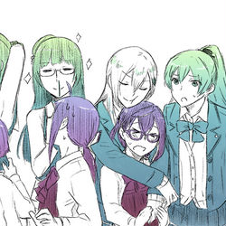 This is a pixiv picture whose title is 艦これ落書き８.