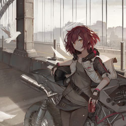 This is a pixiv picture whose title is Fanart of Arknights.