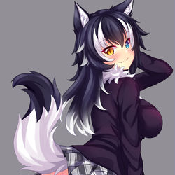 This is a pixiv picture whose title is Sexy Grey Wolf~.