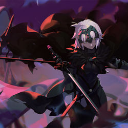 This is a pixiv picture whose title is ジャンヌ・ダルク.