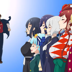 This is a pixiv picture whose title is SAGAすのさ　今ここで.