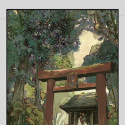 This is a pixiv picture whose title is 博麗之巫女.