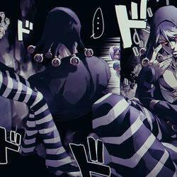 This is a pixiv picture whose title is 【ジョジョ5①】暗チがベネ.