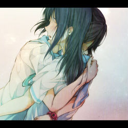 This is a pixiv picture whose title is 「外からなんて何もわからないさ」.