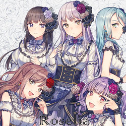 This is a pixiv picture whose title is Roselia.