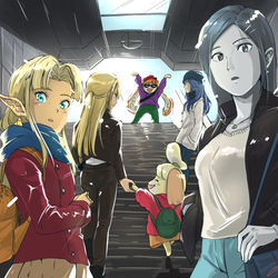 This is a pixiv picture whose title is スマブラオフショット.