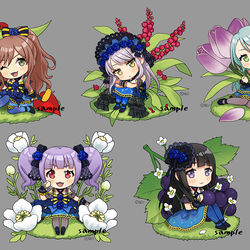 This is a pixiv picture whose title is ロゼリア.