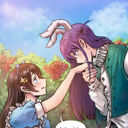 This is a pixiv picture whose title is "Let's go lady. It's time.".