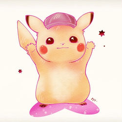 This is a pixiv picture whose title is ピカチュウ.