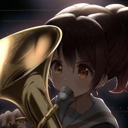 This is a pixiv picture whose title is 響かせたい！.