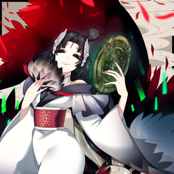 This is a pixiv picture whose title is 仙鶴.