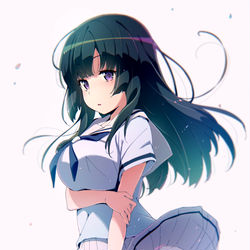 This is a pixiv picture whose title is 白金燐子.