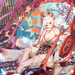This is a pixiv picture whose title is 不知火同人.
