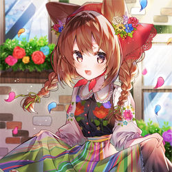 This is a pixiv picture whose title is 花の都の春祭り🌸.