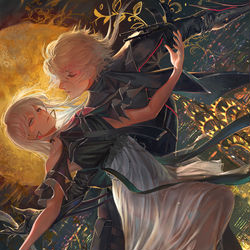This is a pixiv picture whose title is BLACK LOON.