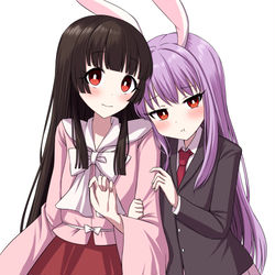 This is a pixiv picture whose title is うどんげちゃんは甘えたい.