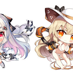 This is a pixiv picture whose title is 少女前线-SD.