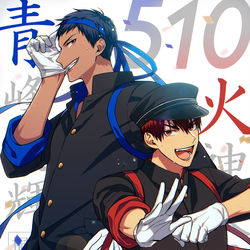 This is a pixiv picture whose title is 青火LOG.