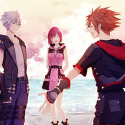 This is a pixiv picture whose title is キングダムハーツLOG.