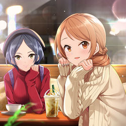 This is a pixiv picture whose title is 【103】秋色カフェオレ.