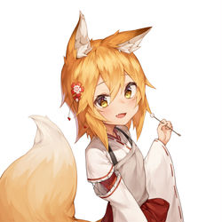 This is a pixiv picture whose title is 仙狐さん.