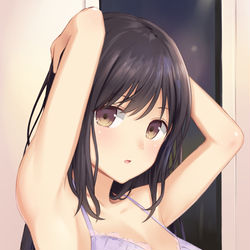 This is a pixiv picture whose title is 下着.