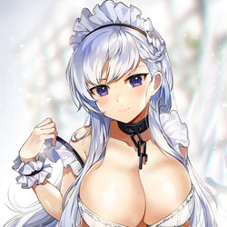 This is a pixiv picture whose title is ベルファスト💙.