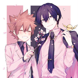This is a pixiv picture whose title is ヒバツナlog３.