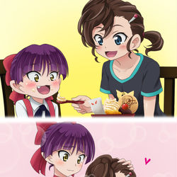 This is a pixiv picture whose title is 両方違って両方いい.
