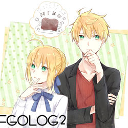 This is a pixiv picture whose title is FGOログ2.