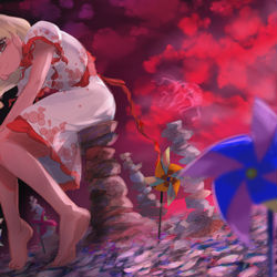 This is a pixiv picture whose title is 辺獄.
