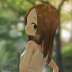 This is a pixiv picture whose title is からかい上手の高木さん.