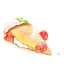 This is a pixiv picture whose title is クレープ.
