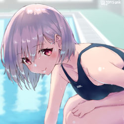 This is a pixiv picture whose title is 流し目アカネちゃん.