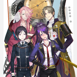 This is a pixiv picture whose title is 織田刀剣.